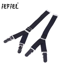 Прямой Стиль& Y стиль эластичный пояса с резинками корсетные держатели чулки застежка чулок с уткой-рот металлический или пластиковый зажим