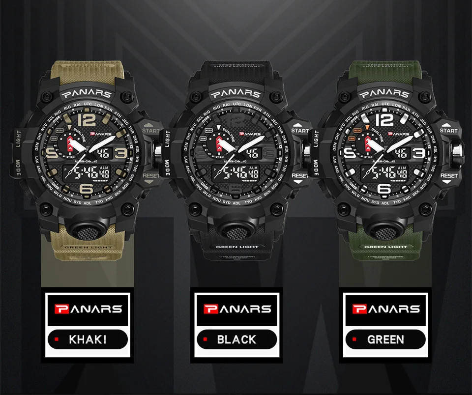 Digital Wrist Watch Men Military Sports Electronic Watch Waterproof G LED Fitness Shock Watch For Men Clock Chronograph Running (5)
