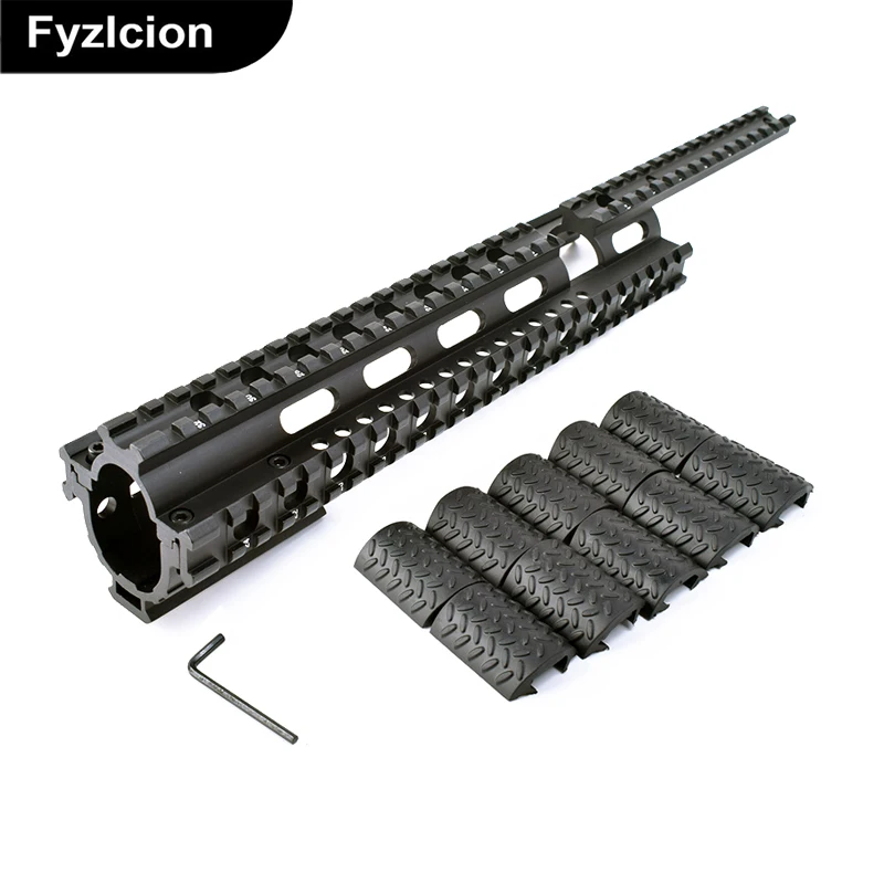 

MNT-T228 Tactical Quad Rail mount Handguard Rail with 12 covers for Hunting 10/22 Commando Handguard with Interlocking System
