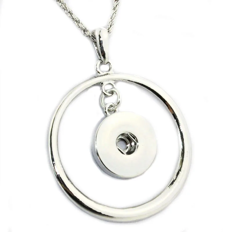 

BaLa BaLa Newest snap button jewelry necklace NE202 (fit 18mm 20mm snaps) PD02