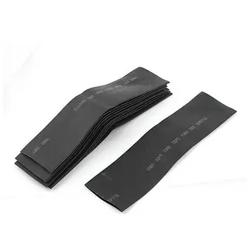 200ピース赤8ミリメートル径2:1ポリオレフィン熱収縮チューブ収縮チューブ30ミリメートル