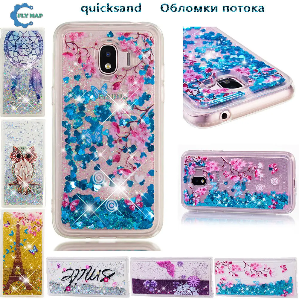 Quicksand Case For Samsung Galaxy J2 Pro 2018 Dynamic Liquid Glitter Stars Phone Cover J250F/DS SM-J250F/DS SM-J250N J 2 |