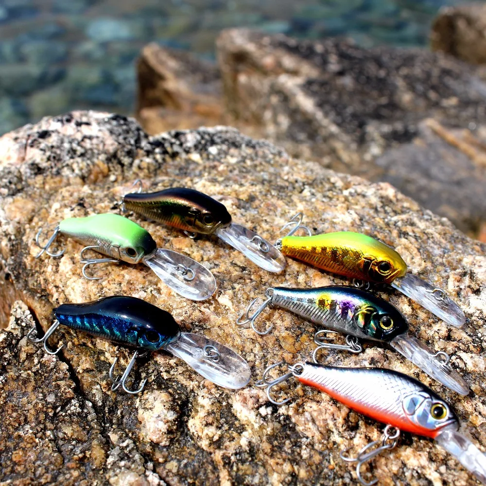 AOCLU wobblers Jerkbait 6 ألوان 35 مللي متر 2.4g الصلب الطعم أسماك طعوم صيد معقوفة Crankbait باس الطازجة مياه مالحة 14 # VMC السنانير AOCLU wobblers Jerkbait 6 ألوان 35 مللي متر 2.4g الصلب الطعم أسماك طعوم صيد معقوفة Crankbait باس الطازجة مياه مالحة 14 # VMC السنانير