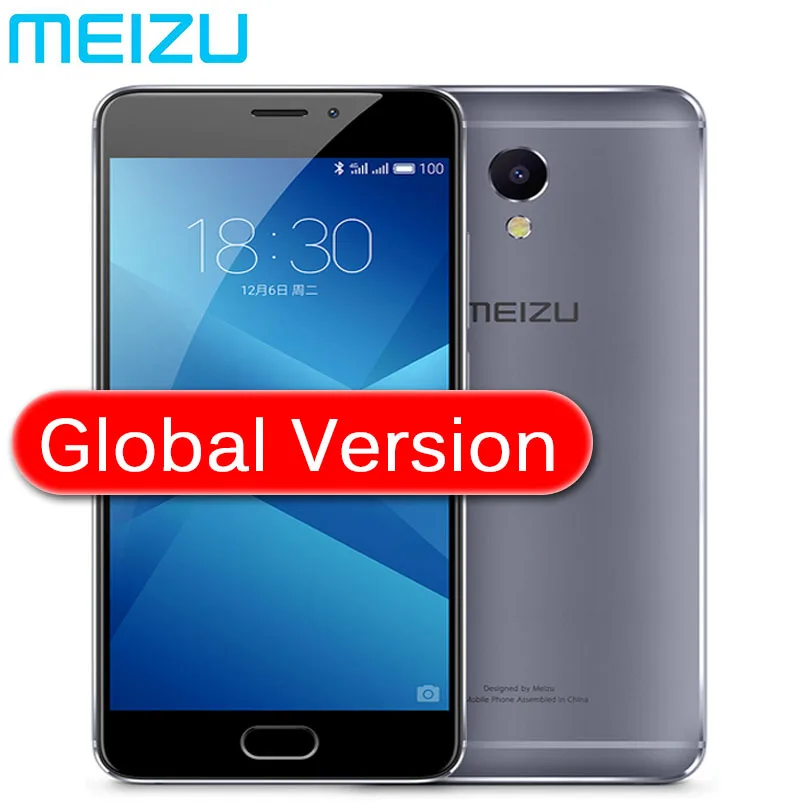 Оригинальный Meizu M5 note Global rom 2.5D Стекло 4G LTE сотовый телефон Helio P10 Octa Core 5 &quotFHD 3 ГБ 16