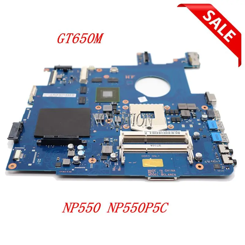 NOKOTION для Samsung NP550 NP550P5C материнская плата ноутбука HD4000 GT650M BA92 09098A BA41 01898A 01900A 09094A|laptop
