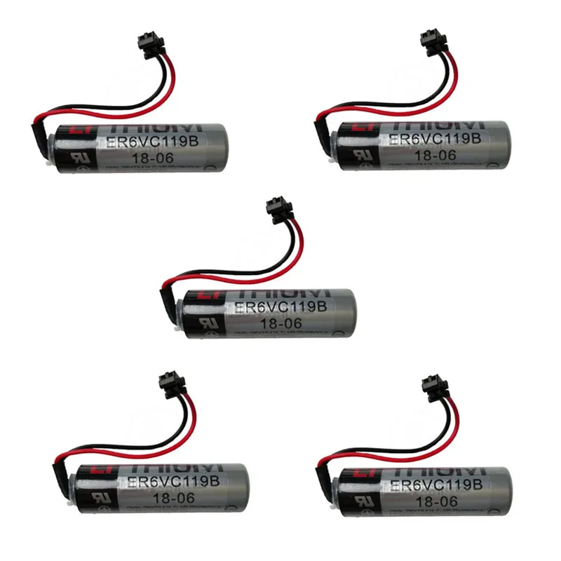 Лот 5 шт абсолютно новый свежий для TOSHIBA ER6V ER6VC119B C119B 3 6 V 2400mAh промышленная литиевая