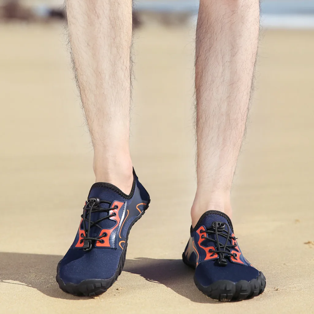 

CHAMSGEND Couple Snorkeling shoes Speed Interference water outdoor swimming shoes non-slip wear-resistant upstream wading shoes