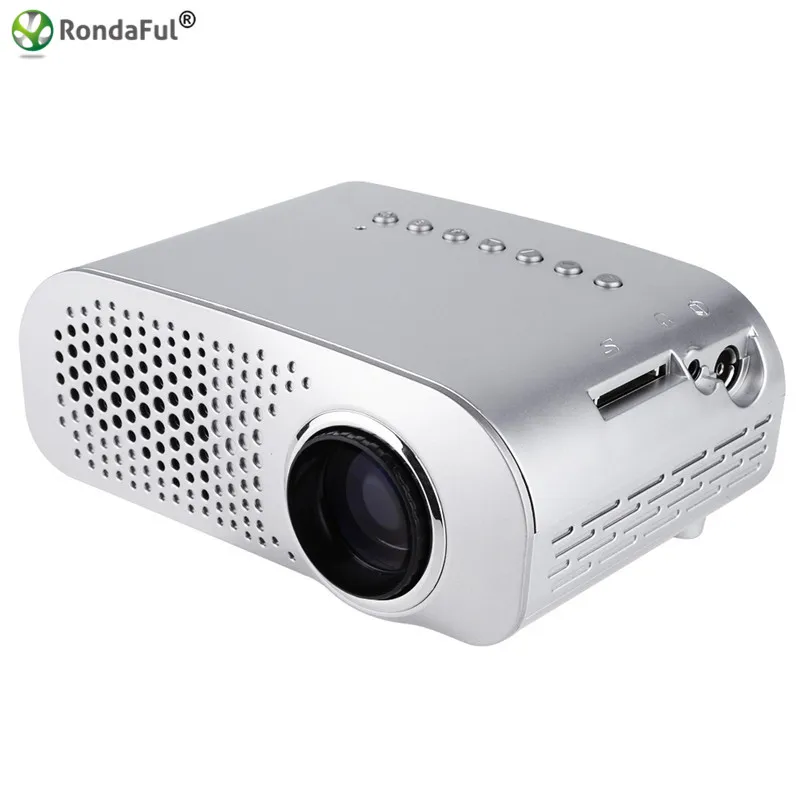 Portable Mini Ultralight Multimedia Projector 1080P HD Home Cinema
