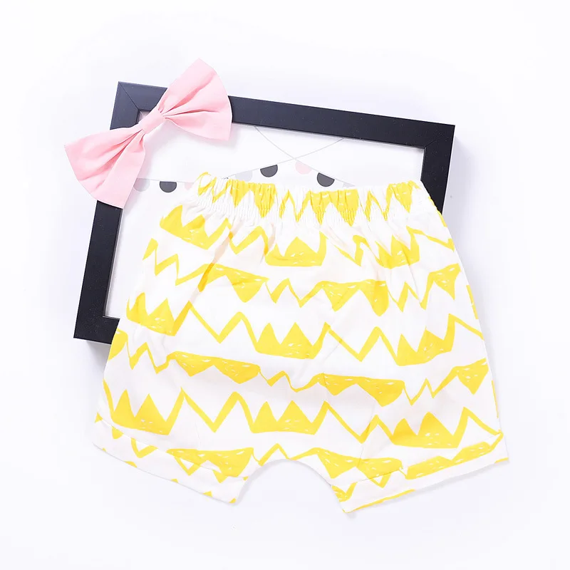 2018 Yellow Girl Clothes 2 Years Toddler Shorts Tiny Cottons Baby Girl