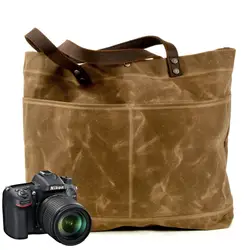 Сумка для камеры универсальная DSLR камера сумка на плечо прочная сумка большая емкость сумка-тоут сумки фотография портативная