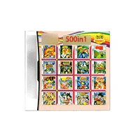 

Video Game DS 3DS Cartridge Card Game Console 500 In 1 MULTI CART