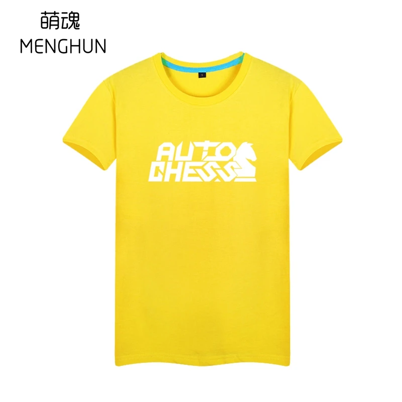  New game t shirts Dota AUTOCHESS game fans t shirts game fans gift summer t shirts Auto chess t shi