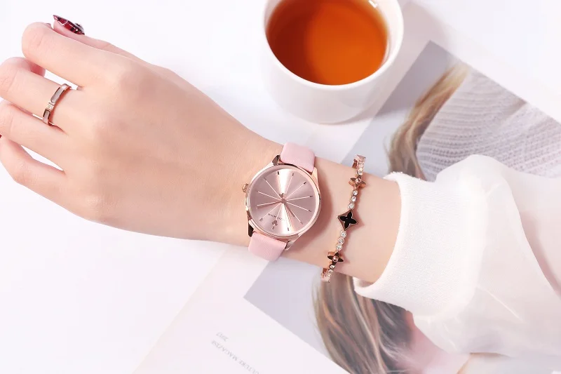 Disney кварцевые часы наручные часы Модные Повседневные Элегантные часы для женщин девушек студентов браслет часы для женщин Reloj Mujer