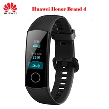 Huawei Honor Band 4, Стандартный Смарт-браслет, 0,9 цветов, сенсорный экран, водонепроницаемый, для плавания, сердечного ритма, сна, трекер