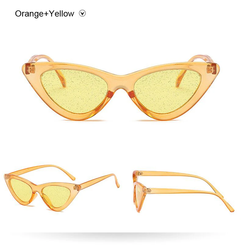 Розовые солнцезащитные очки "кошачий глаз" для женщин, фиолетовые зеркальные солнцезащитные очки для женщин, Ретро стиль, Oculos De Sol Feminino