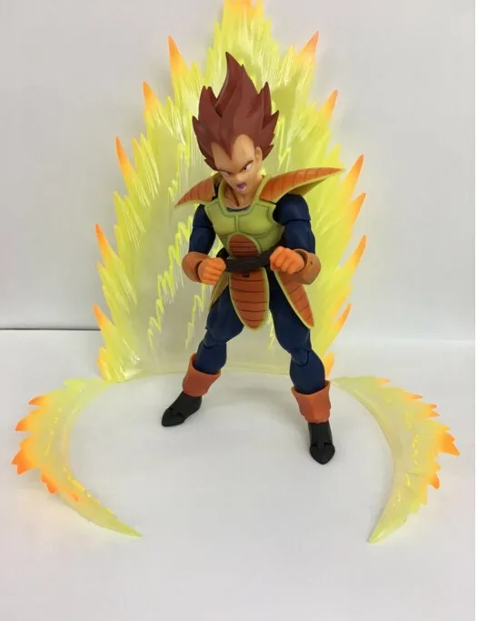 Dragon Ball Z фигурки эффект энергии Aura Yello Blue аниме Святого Сейя Juguetes Esferas Del Brinquedos игрушки куклы модель DBZ