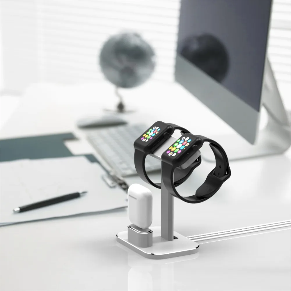 Charging Dock Stand Holder Station for Headphone AirPods IPad Apple Watch i Watch Series 1 2 3 iPhone 10 X 8 7 6 6S Plus