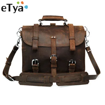 

Genuine Leather Men Bag Business Briefcase Messenger Handbags Men Crossbody Bags Men's Travel Shoulder Bag Fashion Tote Bags