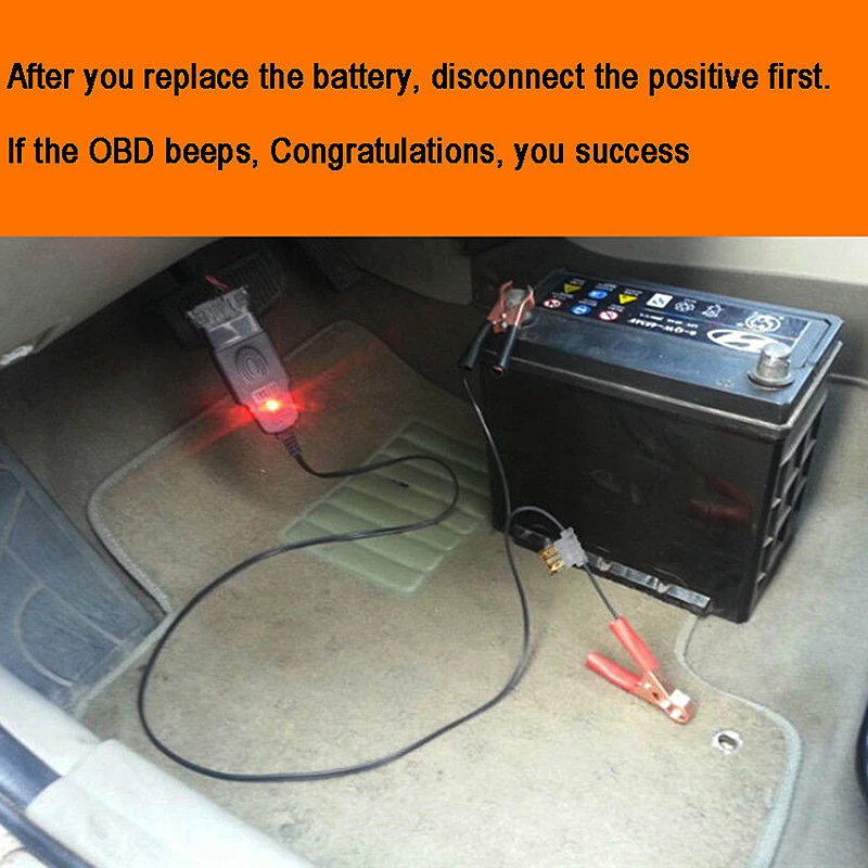 Автомобиль OBD компьютер (ЭБУ) памяти Saver заменить батарея Безопасный Инструмент OBD инструмент обнаружения заменить батарея Безопасный