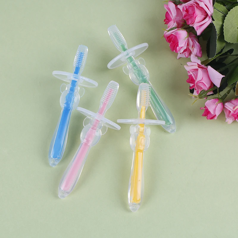 1PC Kids Soft Silicone Training Toothbrush Baby kid tooth brush baby items Baby Children Dental Oral Care Tooth Brush Tool