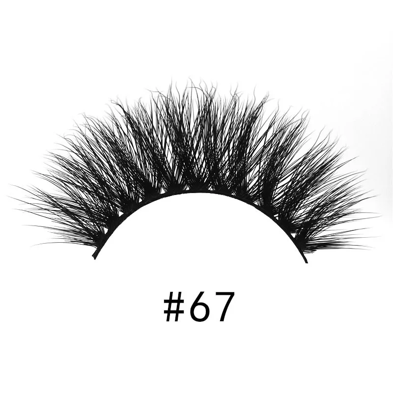 3d Mink False Lashes Natural Mink Thick False Eyelashes Extension Lashes Make Up Set Soft Nagaraku Pink Beauty Box Handmade Hot (17)