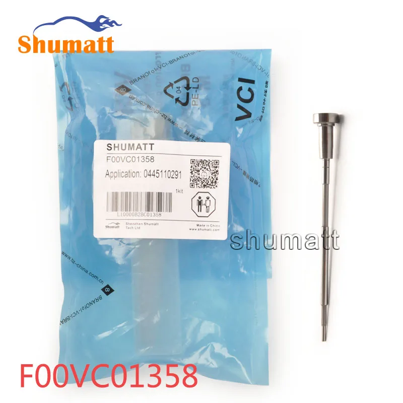 

4 pieces Common Rail Control Valve Assy F00VC01358 F00V C01 358 Diesel Fuel Injector Parts for 0445 110 291 High Quality