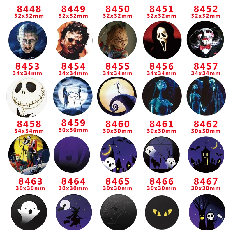 

2018 new arrival Free shipping 30 pcs/package printed resin planar flat-back resins for Hair Bow Decoration PR8448
