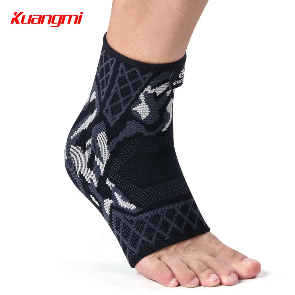 

Kuangmi 1 PC Elastic Ankle Protector WarAnti Fatigue Compression Foot Sleeve Running Cycling Basketball Gym Ankle Brace Support