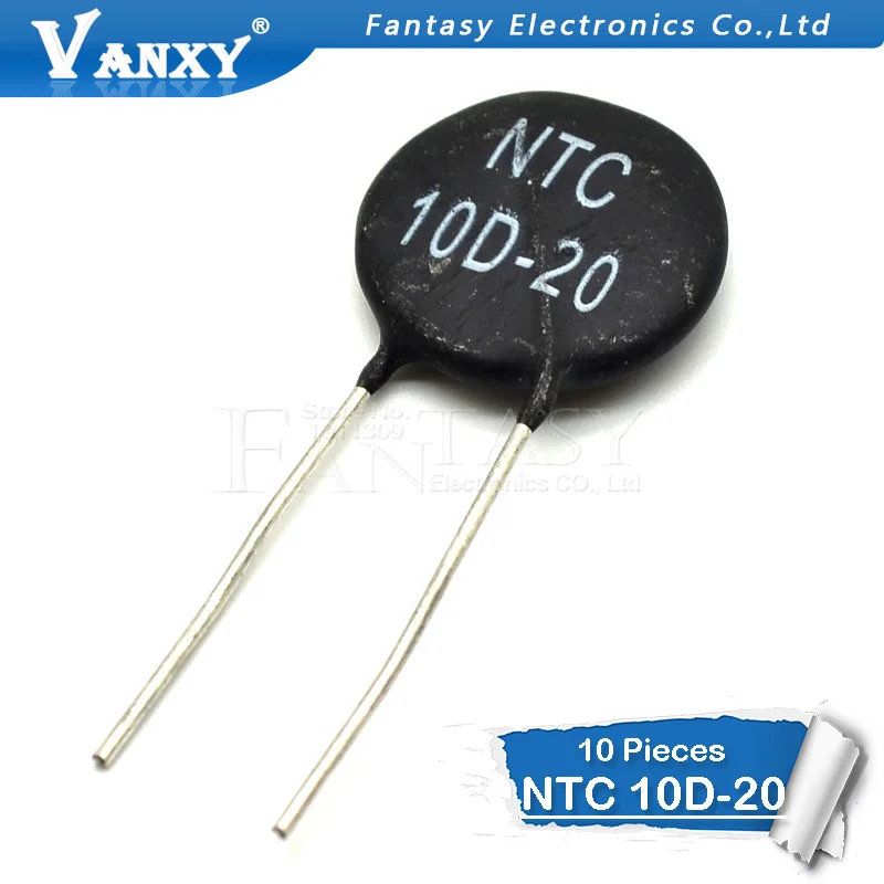 10 шт NTC Термистор резистор 10D 20 тепловой резистор|thermal resistor|ntc thermistorntc resistor |