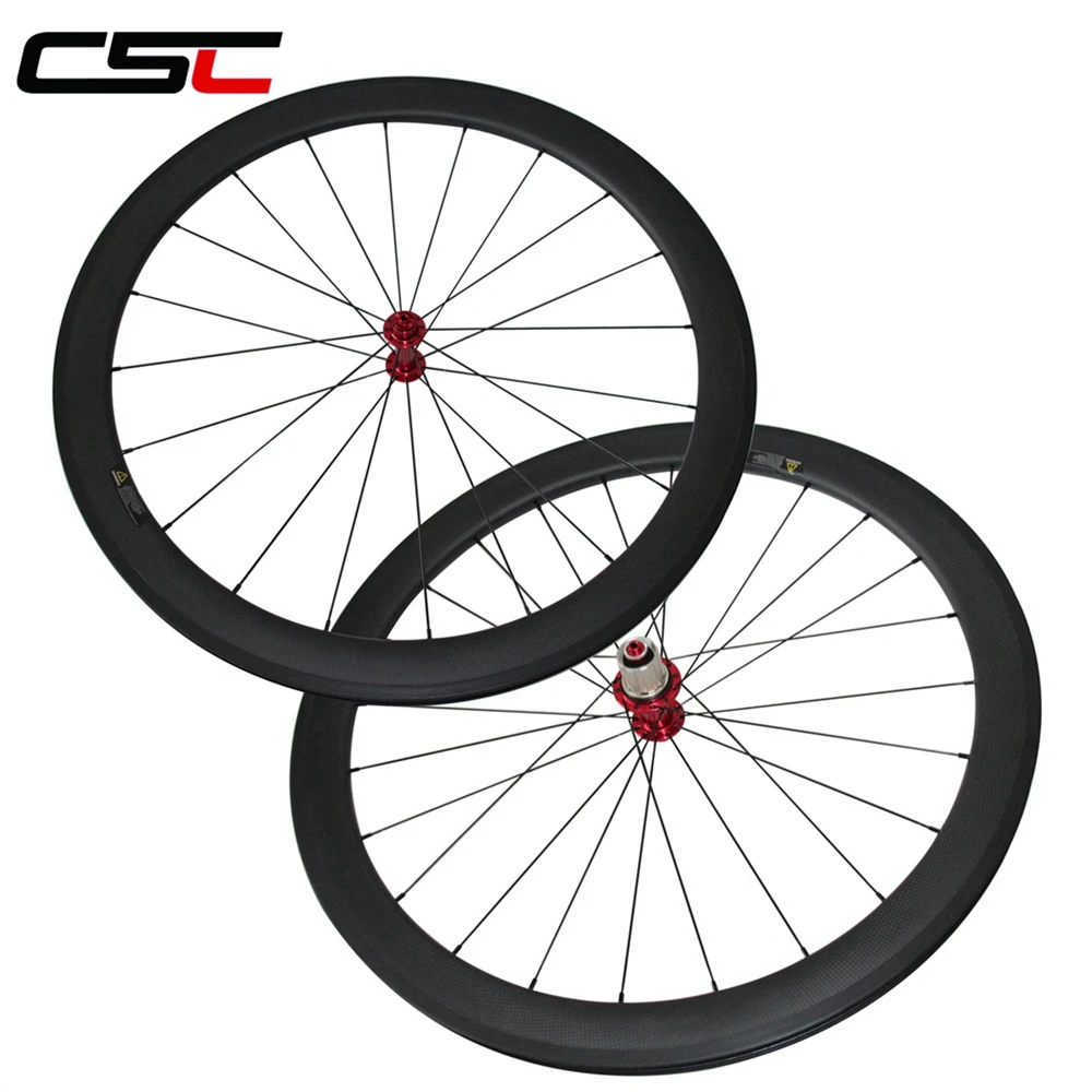 Best Ceramic Bearing Powerway R13 R36 hub 38/50/60/88mm depth clincher or tubular carbon wheels 0