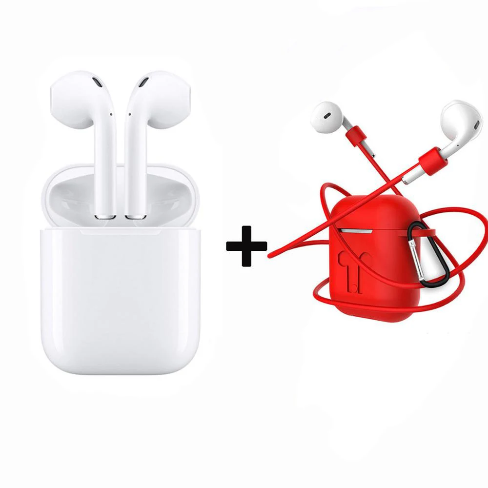 

i12 tws Wireless Bluetooth Earphones Touch Control Bluetooth headset with case for iPhone X 10 5 5S 8 7 6 6S Plus XS Max XS XR