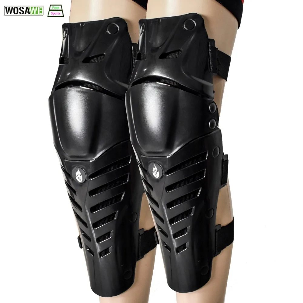 WOSAWE Motorcycle Knee Pads Strong ABS Protective Knee protective Guard