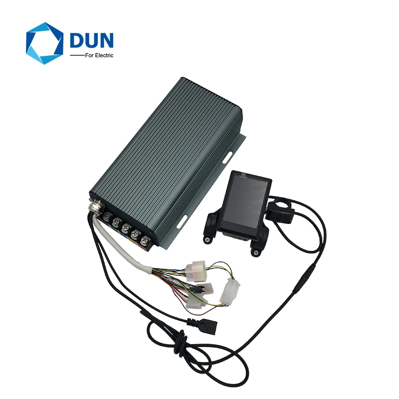 

2019 Update High Quality MQCON SVMC4880 48V brushless DC 2KW 80A motor controller kits with TFT Color Display