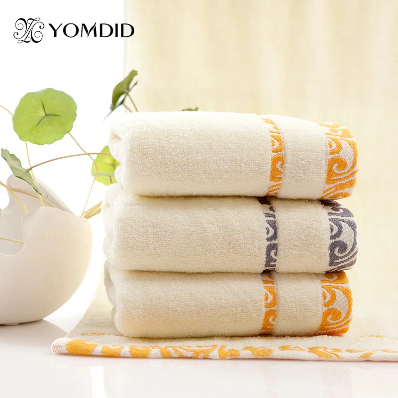 

Face Towel Simple Embroidery Design Very Soft Cotton Embroidered Towel Hair Dry Towel Muje Style