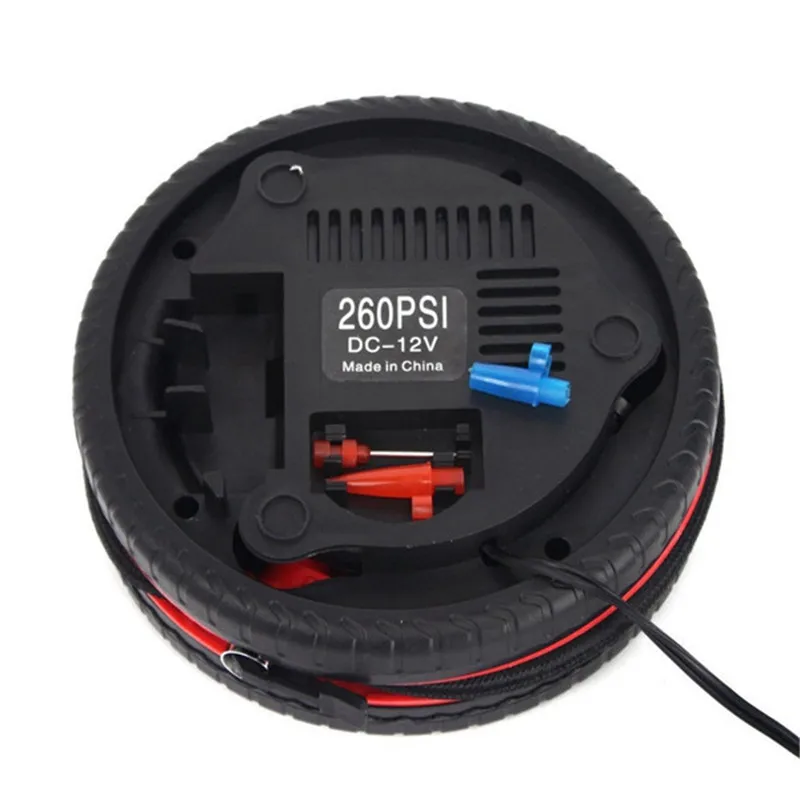 Автомобильный мини надувной насос электрический датчик давления в шинах компрессор Портативный PSI 12 в воздушный насос насосы для шин для велосипеда мотор мяч