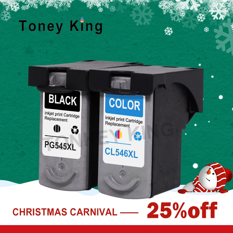 Toney King PG545 чернильный картридж CL546 CL 546 для Canon pixma MG2550 MG2550s MG2555 MG2555s MG2900 картриджи