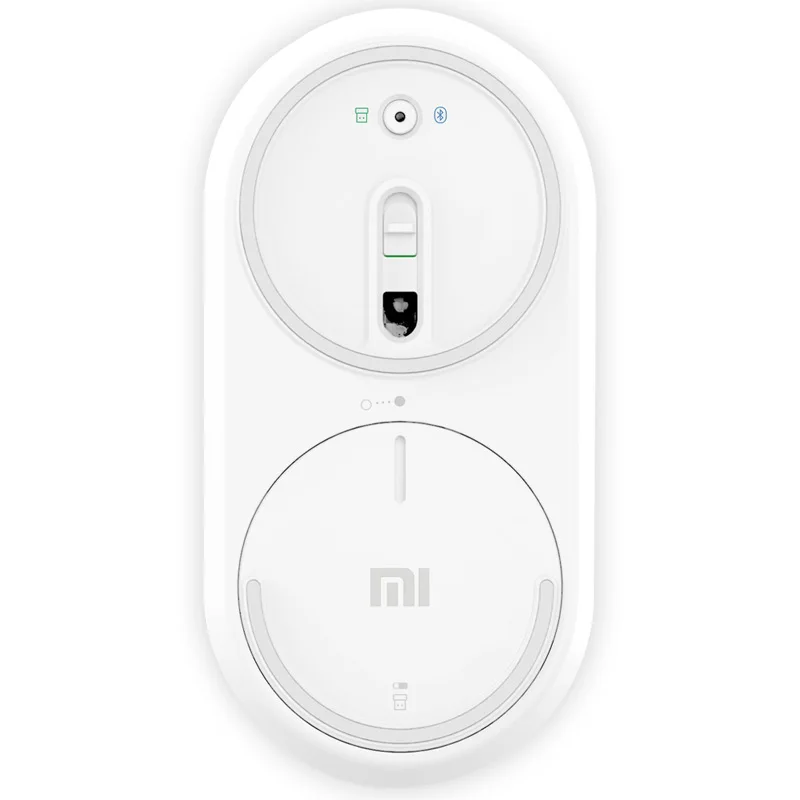 Online 100% Original Xiaomi Mouse Portable Optical Wireless Bluetooth Mouse 4.0 RF 2.4GHz Dual Mode Connect for Laptop pc