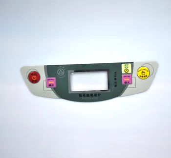 

Die Cut Logo Custom Stickers Decals Membrane Panel PVC Printing Membrane Front Panel Switch Cable Circuit for 3M 9080A Adhesive