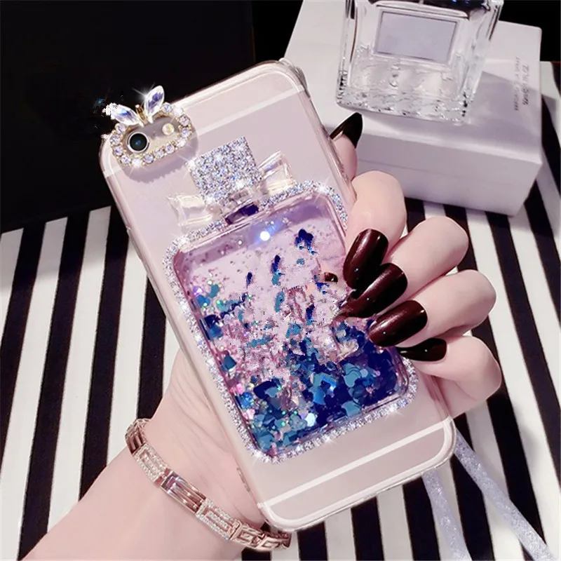 

Luxury Diamond Bling Stars Dynamic Liquid Quicksand Clear Phone Case For iPhone XS Max 5 5s 6 6S 7 8 Plus for iPhone XR
