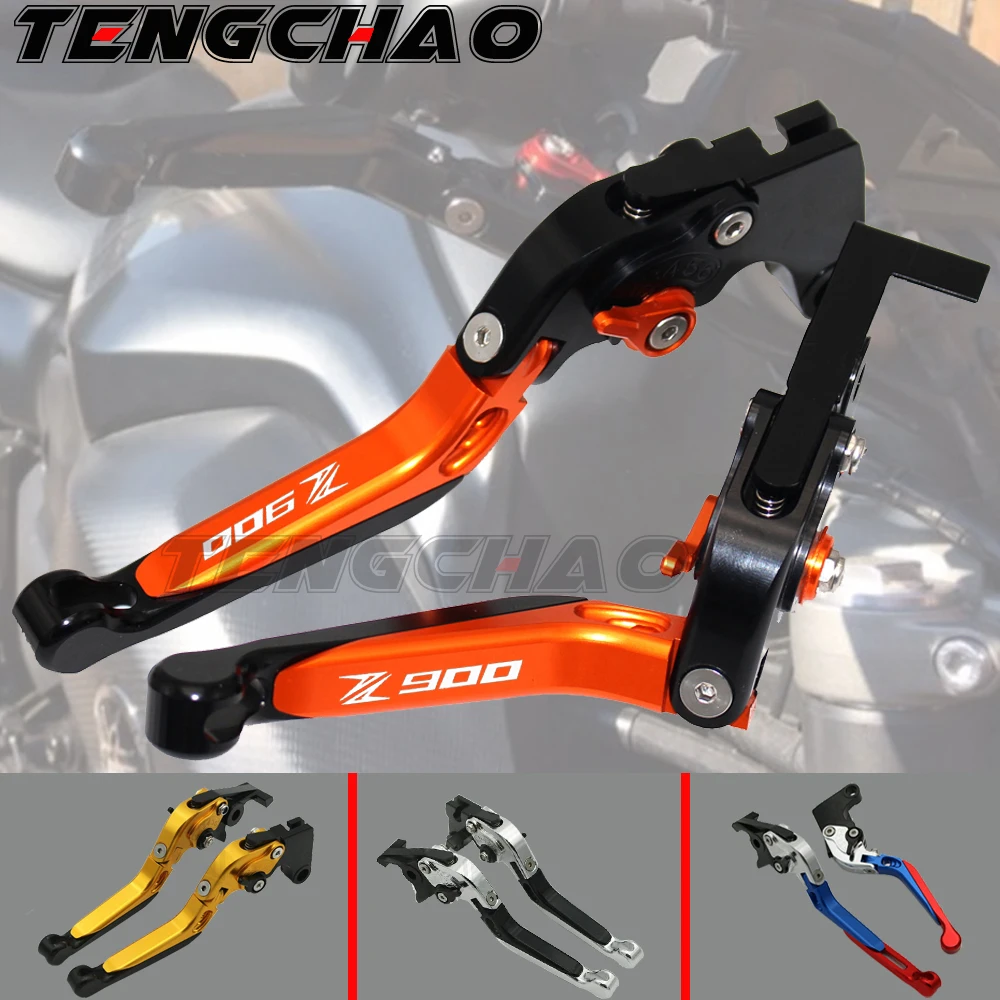 

FOR Kawasaki Z 900 Z900 2017 2018 Adjustable Black Green Red Motorcycle Brake Clutch Lever