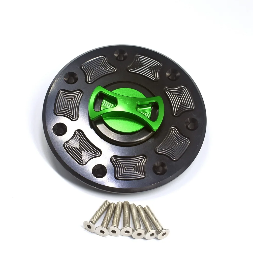 Крышка топливного бака мотоцикла с ЧПУ для KAWASAKI ZRX1100 ZX ZZR 600 1100 Ninja 250 250R 500 500R EX GPZ 750