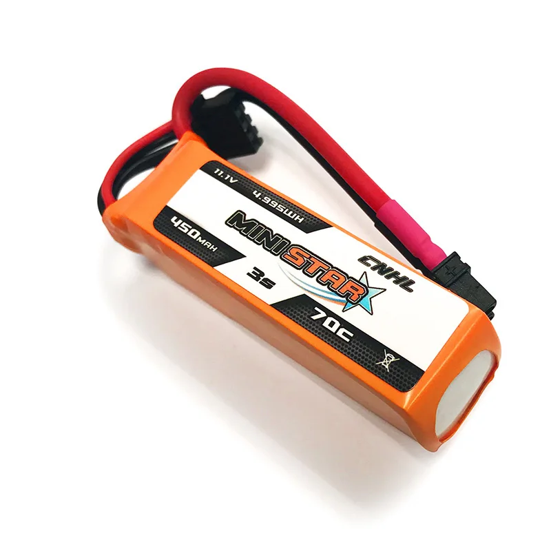 4 шт. CNHL MiniStar 450mAh 11,1 V 3S 70C Lipo батарея с XT30U вилкой