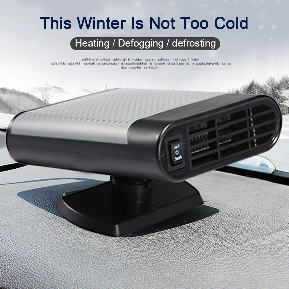 

DC 24V 150W Car Electric Heater Heating Cooling Fan Winter Auto Interior Wind Warmer Heated Windshield Defroster Demister New