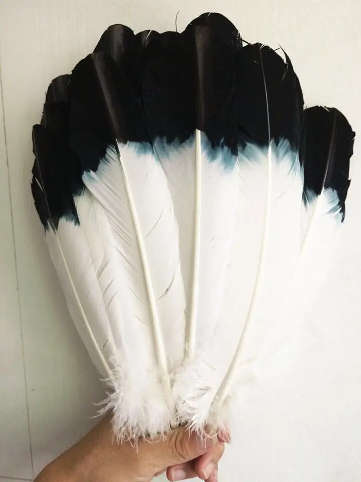 10 шт. декоративные перья индейки 25 30 см|feathers clothing|white feathersturkey feathers |