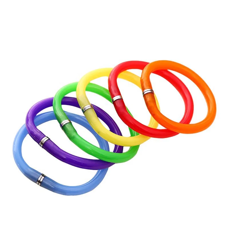 

Hot Selling 12pcs Flexible Ball Pen Cute Soft Plastic Bangle Bracelet Wristlet Circlet Ballpoint Pens School&Office Supplies
