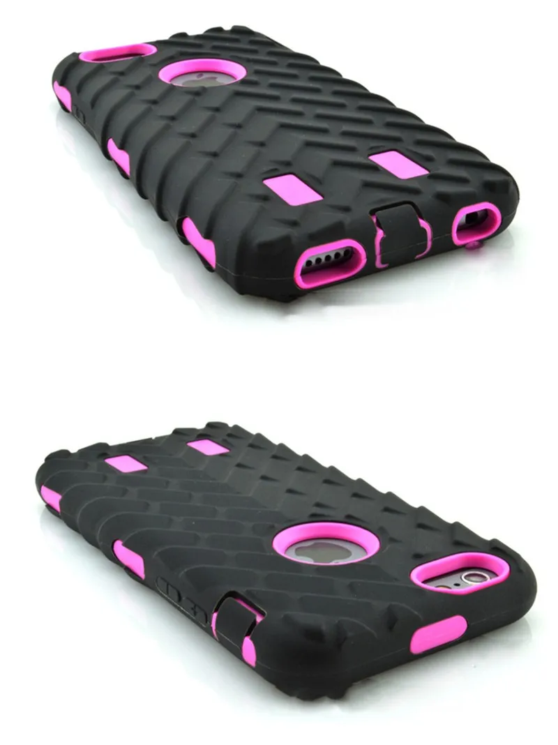 TPU + Hard Plastic 3 in 1 Heavy Duty Armor Hybrid Phone Cover for iPhone 6 (7)