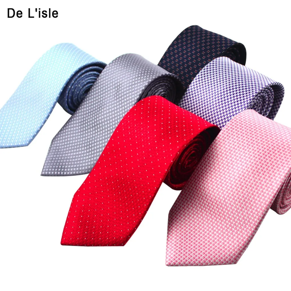 

High Quality Jacquard 100% Natural Silk Tie 8.5cm Classic Handmade Necktie Business Wedding Men Gift