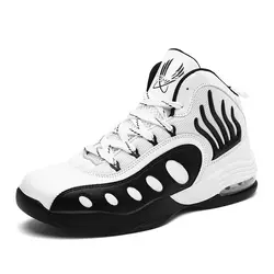Баскетбольная обувь Для мужчин дышащие высокие кроссовки уличная спортивная обувь Для мужчин Обучение Спортивная износостойкие удобная