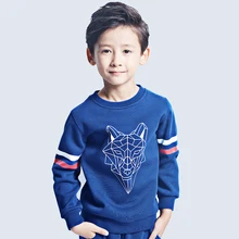 Pioneer Kids 2016 Retail Children winter thicken set Boys fashion hoodies Kids Long sleeve jacket sweatshirts cotton set.