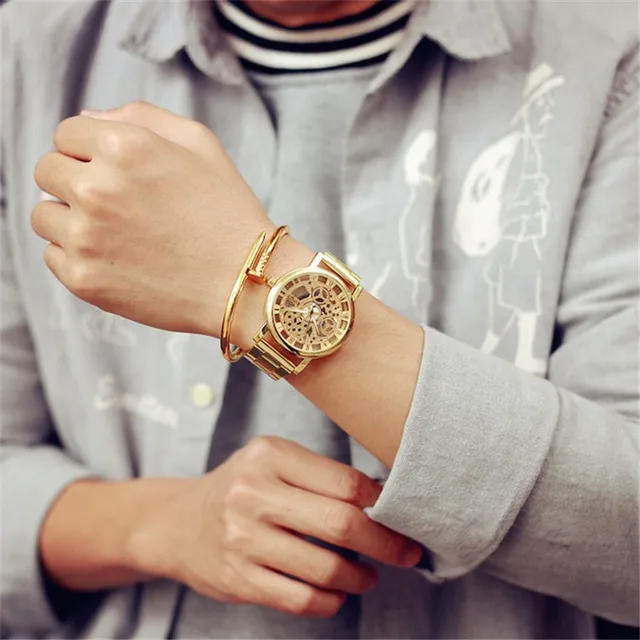Fashion New Number Sport Design Bezel Golden Watch Mens Watches Top Brand Luxury Fashion New Number Sport Design Bezel Golden Watch Mens Watches Top Brand Luxury